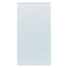 BERKER - KNX TS Sensor 4fach Komfort Glas alu