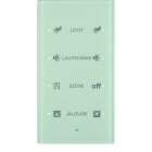 BERKER - KNX TS Sensor 4fach Komfort konfiguriert Glas polarweiß