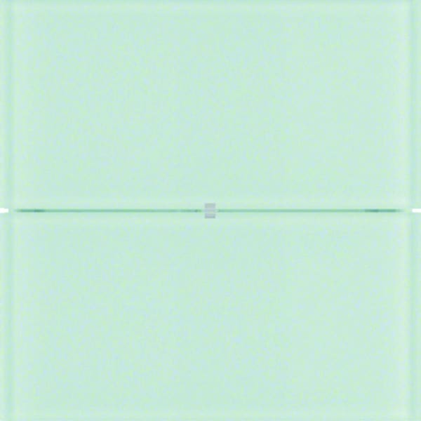 BERKER - KNX B.IQ Tastsensor 2fach Standard Glas polarweiß