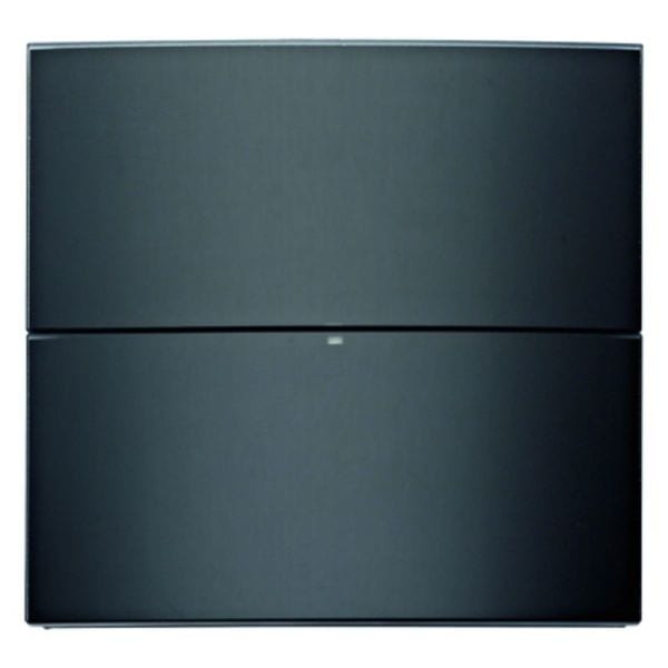 BERKER - KNX B.IQ Tastsensor 2fach Standard Glas schwarz