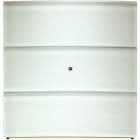 BERKER - KNX B.IQ Tastsensor 3fach Standard Glas polarweiß