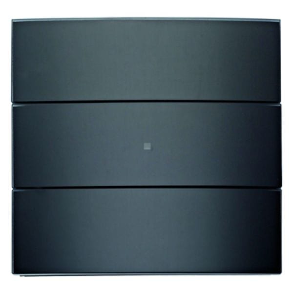BERKER - KNX B.IQ Tastsensor 3fach Standard Glas schwarz