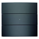 BERKER - KNX B.IQ Tastsensor 3fach Standard Glas schwarz