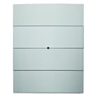 BERKER - KNX B.IQ Tastsensor 4fach Standard Aluminium eloxiert
