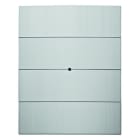 BERKER - KNX B.IQ Tastsensor 4fach Komfort Aluminium eloxiert