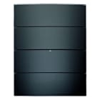 BERKER - KNX B.IQ Lichtszenentastsensor 8fach Komfort Glas schwarz