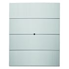 BERKER - KNX B.IQ Lichtszenentastsensor 8fach Komfort Aluminium eloxiert