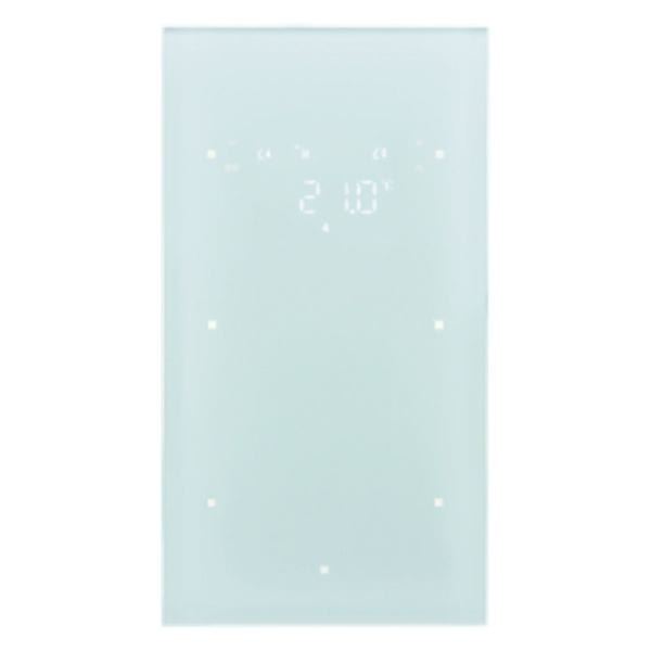 BERKER - KNX TS Sensor 2fach mit RTR Glas polarweiß