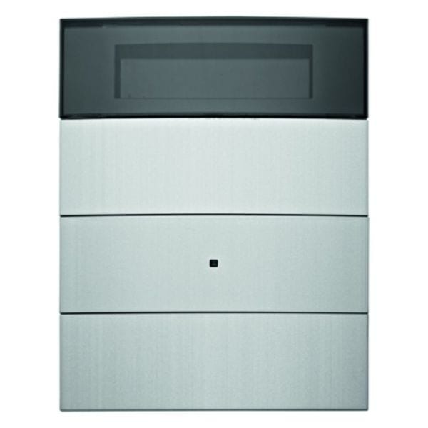 BERKER - KNX B.IQ Tastsensor 3fach mit Display Aluminium eloxiert