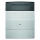 BERKER - KNX B.IQ Tastsensor 3fach mit Display Aluminium eloxiert
