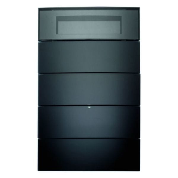 BERKER - KNX B.IQ Tastsensor 4fach mit Display Glas schwarz