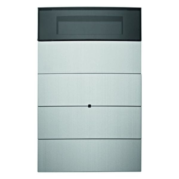 BERKER - KNX B.IQ Tastsensor 4fach mit Raumtemperaturregler Alu