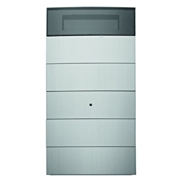 BERKER - KNX B.IQ Tastsensor 5fach mit RTR/Display Alu