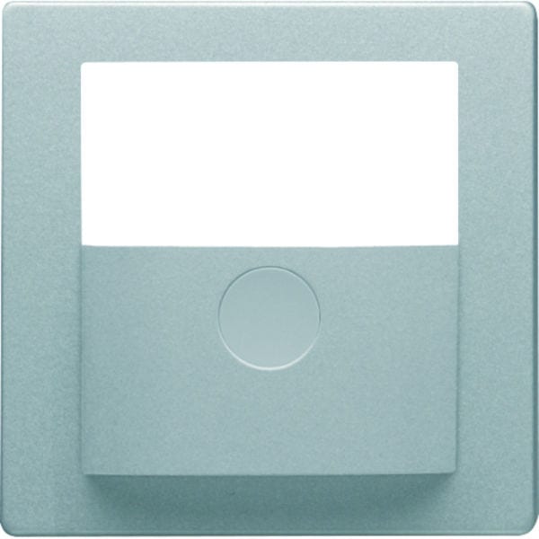 BERKER - KNX Q.x Abdeckung für Bewegungsmelder-Modul alu samt