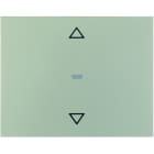 BERKER - KNX-RF K.5 .net Jalousie Taste Edelstahl lackiert