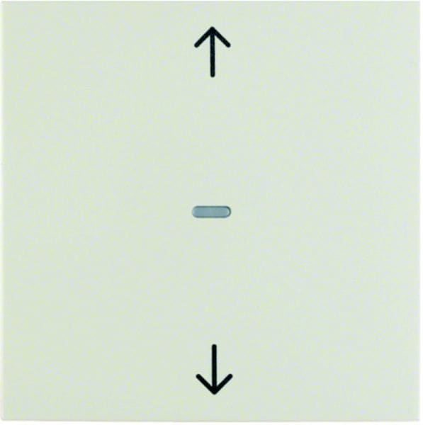BERKER - KNX-RF S.1 .net Jalousie Taste weiß glänzend