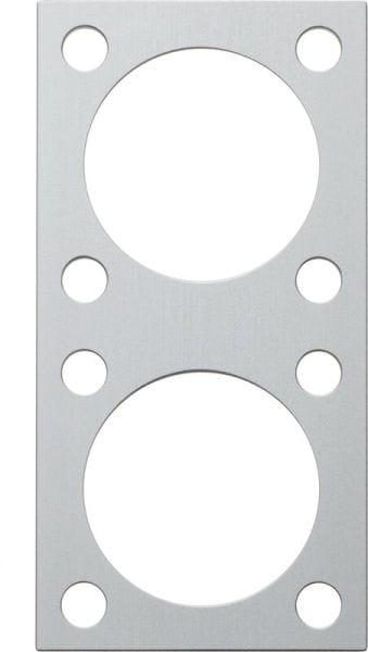 BERKER - S.1/B.x Zentralstück zu 47448989 polarweiß glänzend