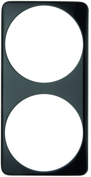 BERKER - MOBIL-R TWIN RAHMEN 2fach schwarz