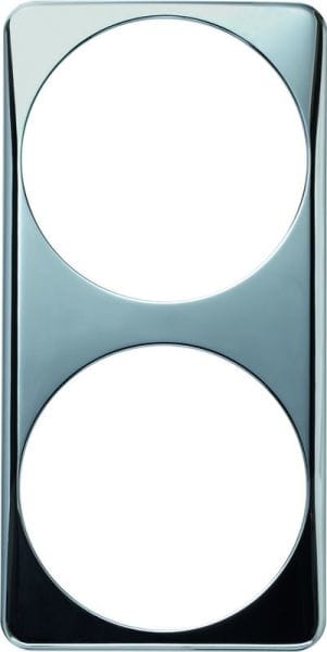 BERKER - MOBIL-R TWIN RAHMEN 2F.CHROM
