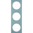 BERKER - INTEGRO Pure Rahmen 3fach edelstahl matt