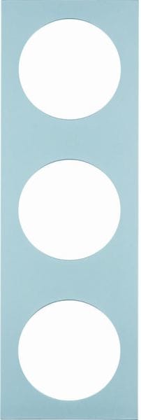 BERKER - INTEGRO Pure Rahmen 3fach chrom matt