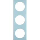 BERKER - INTEGRO Pure Rahmen 3fach chrom matt