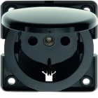 BERKER - MOBIL-R TWIN SSD mit Klappdeckel schwarz