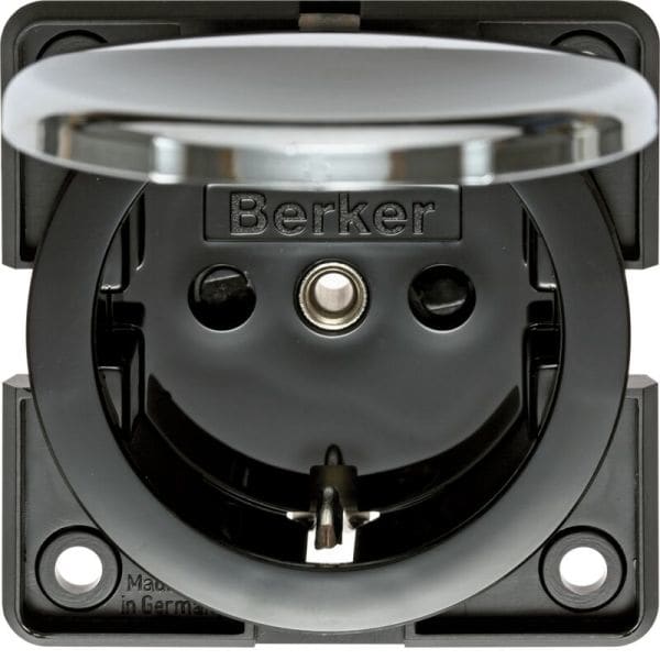 BERKER - MOBIL-R TWIN SSTD.M.KLAPPD.U. KDSCH.CHROM O.R.