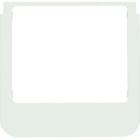BERKER - Q.3 Designrahmen für Elcom Audio und Touch Control polarweiß samt