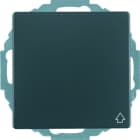 BERKER - Q.x SSD mit erh. Berührungssch., und Klappdeckel, anthrazit samt