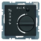 BERKER - KNX Q.x Raumtemperaturregler mit 4fach Tasterschnittstelle ant. samt