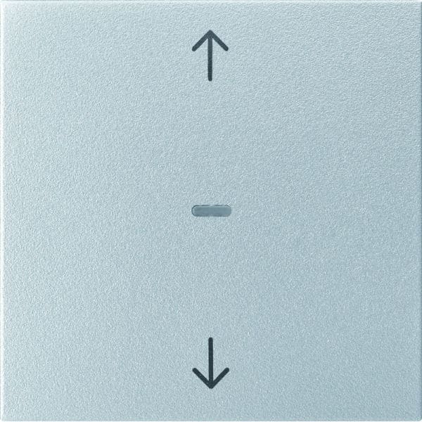 BERKER - KNX S.1/B.x Abd. für Tastsensor Modul mit Pfeile 1fach alu matt