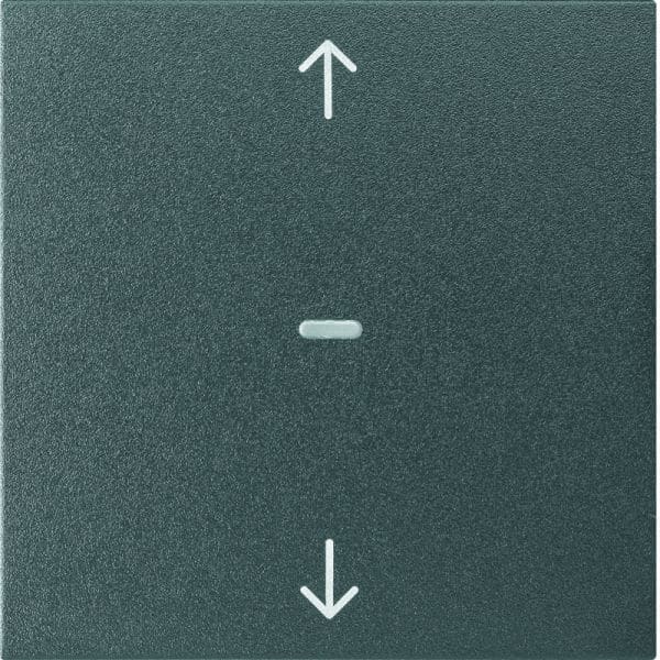 BERKER - KNX S.1/B.x Abd. für Tastsensor Modul mit Pfeile 1fach anthrazit matt