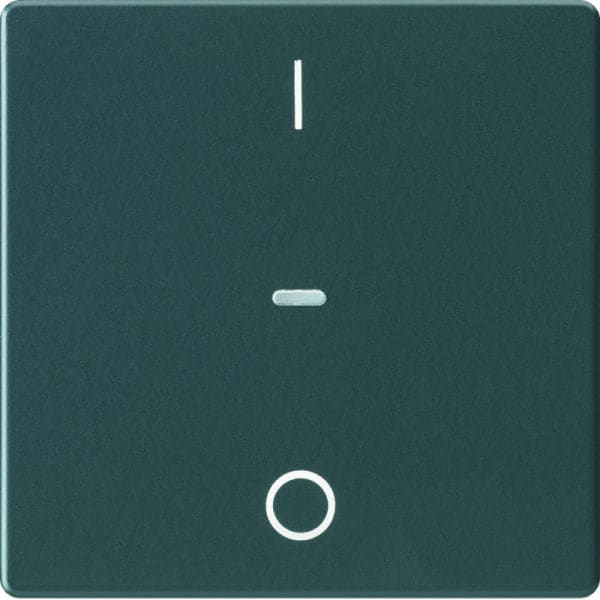 BERKER - KNX Q.x Abdeckung für Tastsensor Modul mit I/O Symbol 1fach anthrazit s.