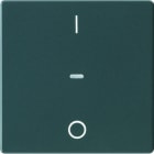 BERKER - KNX Q.x Abdeckung für Tastsensor Modul mit I/O Symbol 1fach anthrazit s.