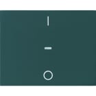 BERKER - KNX K.1 Abdeckung für Tastsensor Modul mit I/O Symbol 1fach anthrazit m.