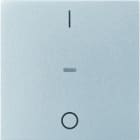 BERKER - KNX S.1 Abdeckung für Tastsensor Modul mit I/O Symbol 1fach alu matt