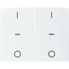 BERKER - KNX K.1 Abdeckung für Tastsensor Modul mit I/O Symbol 2fach polarweiß gl.
