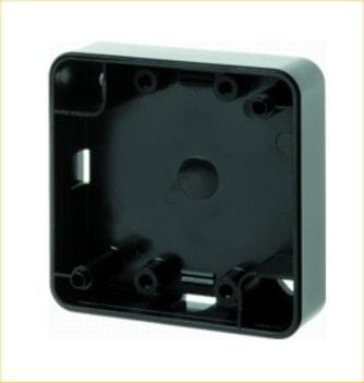 BERKER - INTEGRO Classic Aufputz-Gehäuse 1fach flache Ausführung schwarz glänzend