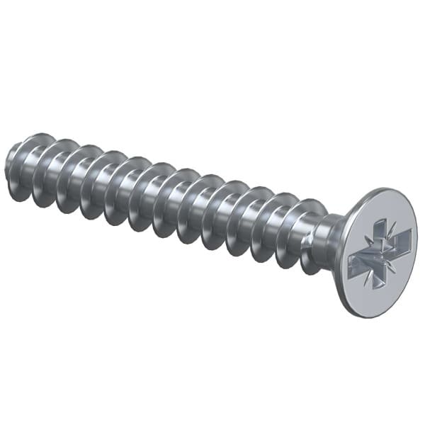 KAISER - Geräteschraube, PlusMinus, Ø 3,2x20mm, gvz, Kombi-Antrieb Pozidriv / Schlitz