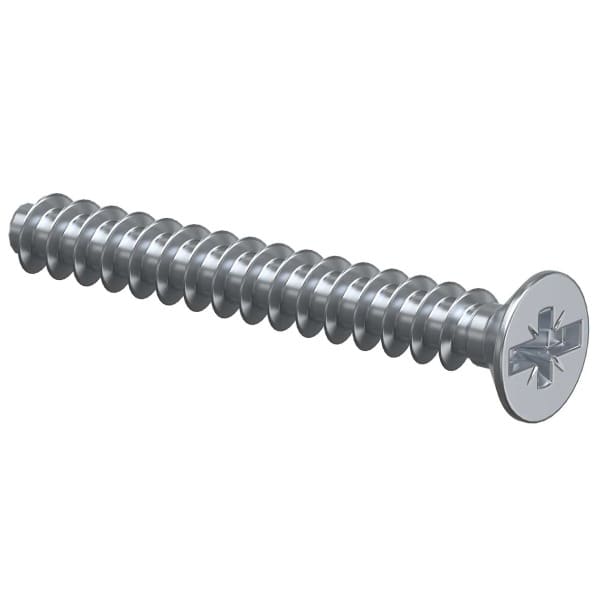 KAISER - Geräteschraube, PlusMinus, Ø 3,2x25mm, gvz, Kombi-Antrieb Pozidriv / Schlitz