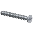 KAISER - Geräteschraube, PlusMinus, Ø 3,2x25mm, gvz, Kombi-Antrieb Pozidriv / Schlitz