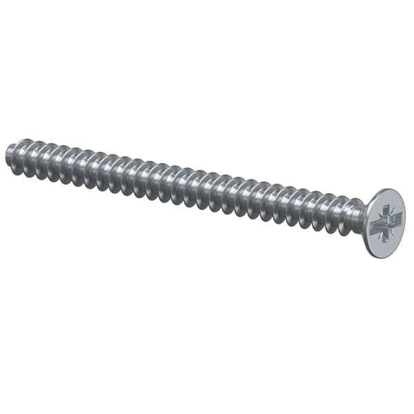 KAISER - Geräteschraube, PlusMinus, Ø 3,2x40mm, gvz, Kombi-Antrieb Pozidriv / Schlitz