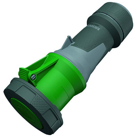 MENNEKES - CEE-Kupplung PowerTOP Xtra 63A 4p 50-500V 2h IP67