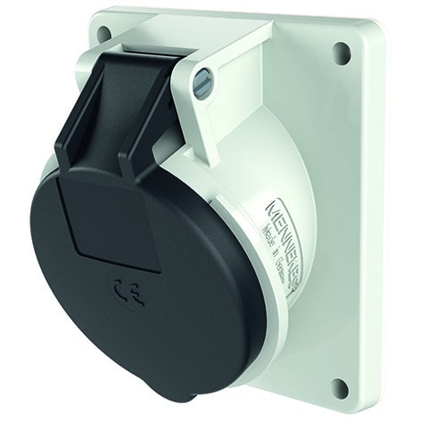 MENNEKES - CEE-Anbausteckdose TwinContact 16A 4p 500V 7h IP44