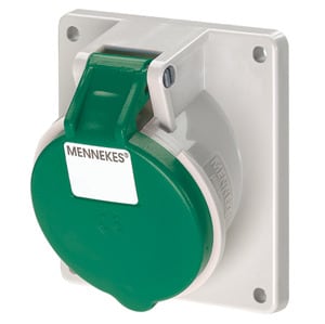 MENNEKES - CEE-Anbausteckdose TwinContact 16A 4p >50-500V 2h 300-500Hz IP44