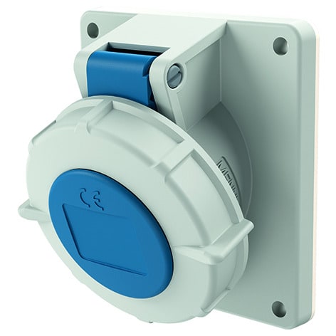 MENNEKES - CEE-Anbausteckdose TwinContact 16A 4p 230V 9h IP67