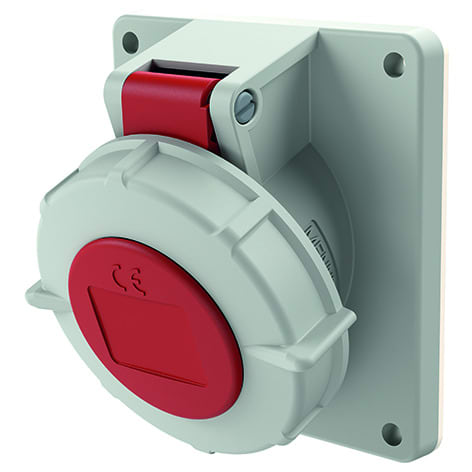 MENNEKES - CEE-Anbausteckdose TwinContact 16A 4p 400V 6h IP67