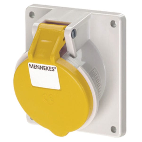 MENNEKES - CEE-Anbausteckdose TwinContact 32A 3p 110V 4h IP44