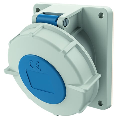MENNEKES - CEE-Anbausteckdose TwinContact 32A 3p 230V 6h IP67